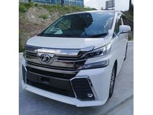 2015 Toyota Vellfire 2.5 Z G Edition MPV
