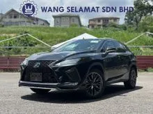 UNREG 2021 Lexus RX300 2.0 F-Sport / Pan Roof / Black Interior / Low Mileage / Tip Top Condition