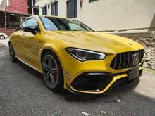 2020 Mercedes-Benz CLA45 AMG 2.0 S Coupe #Race Mode # Fully Loaded # Recaro Seat #Japan Spec #Low Mileage