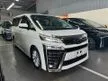 Recon 2020 Toyota Vellfire 2.5 Z A Edition MPV