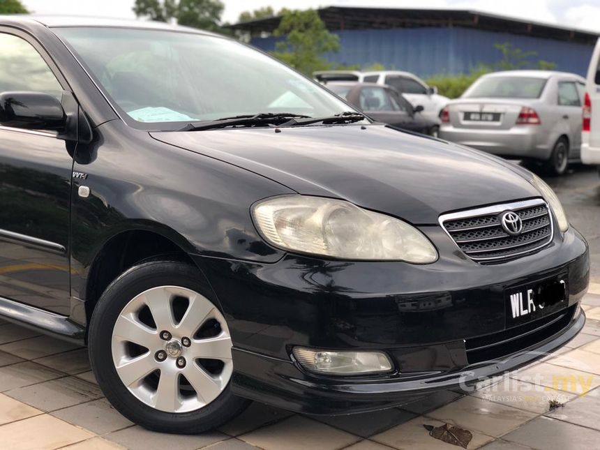 Toyota Corolla Altis 2005 E 1.6 in Selangor Automatic Sedan Black for ...