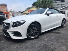 2018 Mercedes-Benz E300 2.0 AMG Coupe CABRIOLET SOFT TOP