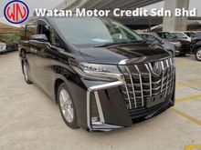 2018 Toyota Alphard 2.5 SA New Facelift Unregister 1 YEAR WARRANTY
