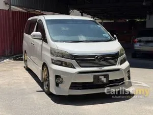 2013 Toyota Vellfire 2.4 Z Golden Eyes MPV