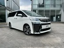 2019 Toyota Vellfire 2.5 ZG