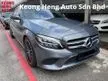 Used 2019 Mercedes-Benz C200 1.5 Avantgarde Full Service Record Free 2 Years Warranty - Cars for sale