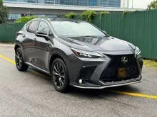 2022 RED BLACK INT 360CAM DIM HUD BSM WIRELESS CHARGER APPLE CAR PLAY PRE CRASH Lexus NX 350 2.4 F Sport SUV NX350