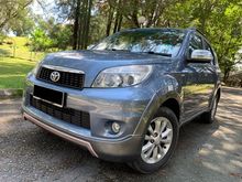 2012 Toyota Rush 1.5 S FULL SPEC ONE OWNER LOW MILEAGE