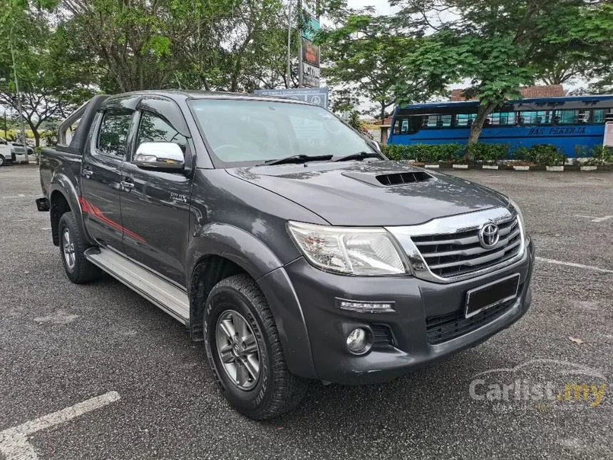 Toyota Hilux 2016 G VNT 2.5 in Johor Automatic Pickup Truck Grey for RM ...