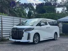 UNREG 2022 Toyota Alphard 2.5 S Type Gold / Modellista Kit / Sunroof / Roof Monitor / Low Mileage / Tip Top Condition