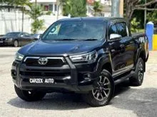 2022 Toyota Hilux 2.8 Rogue Dual Cab Pickup / GUARANTEE DRIVE / ENGINE SMOOTH / LOW MILEAGE 39K ONLY / DASH CAM / FULL LEATHER SEAT
