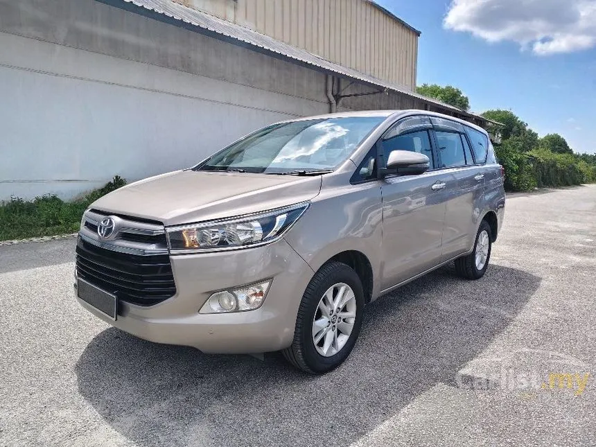 2019 Toyota Innova G MPV