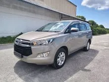 2019 Toyota Innova 2.0 G MPV (A) OTR RM80K