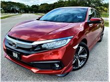 Honda Civic 1.5 TC VTEC Premium Sedan Still can take new car intrest rate Low mileage like new car UDR HONDA UNDER WARRANTY