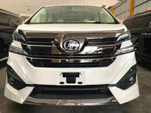 3.5 VL Toyota Vellfire UNREGISTER!!! BEIGE COLOUR INTERIOR , SURROUND CAMERA , JBL HOME THEATER , MODELISTA BODYKIT , PRICE CAN NEGO!