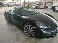 2018 Porsche 718 2.0 Boxster Convertible, SPORT CRHONO, SPORT EXHAUST,PDLS,BOSE SOUND SYSTEM,2018 UNREGISTER