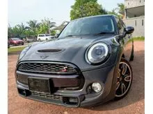 2019 MINI Cooper 2.0 S 5 Door Hatchback John Cooper Work Cabriolet (A) 1 YEARS WARRANTY 69K MILEAGE ONLY JCW ORI MODEL 1 CAREFUL OWNER ONLY