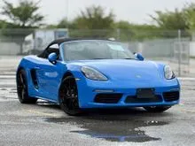 2022 Porsche 718 2.0 Boxster Convertible Sport Chrono/PDLS+