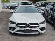 Offer FREE 6 YEAR WARRANTY Unreg 2021 Mercedes-Benz CLA180 1.3 AMG Line Coupe WHITE / PROCESSING FEE RM1350