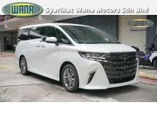 2024 Toyota Alphard 2.5 Z Spec (Many Unit READY STOCK/ Less than 10,000km Mileage) Unreg
