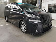 2017 Toyota Vellfire 2.5 Z G Edition MPV
