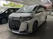 Recon 2019 Toyota Alphard SC 2.5 SUNROOF ALPINE MODELISTA PROMOTION UNREGISTER