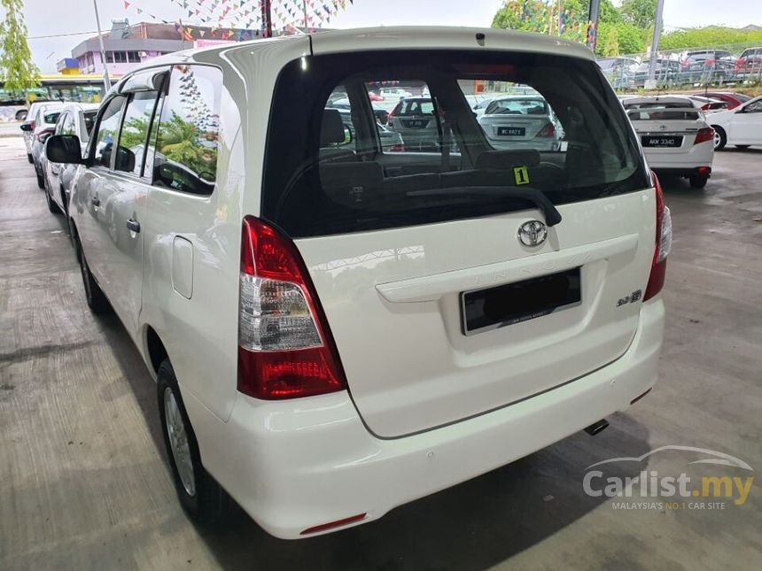 Toyota Innova 2016 E 2.0 in Johor Automatic MPV White for RM 