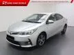 Used 2018 Toyota COROLLA 1.8 ALTIS G FACEFILT LOW MIL