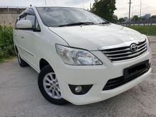 2013 Toyota Innova 2.0 G MPV (A) EASY LOAN FULL SPEC ORIGINAL TIP TOP CONDITION