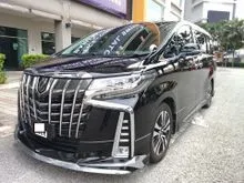 2019 /2022 Toyota Alphard 2.5 G SC Modellista MPV,SUNROOF ,360* camera alpine player