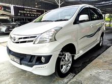 2013 Toyota Avanza 1.5 G (A) TRD BODY KIT, FULL SERVICE RECORD