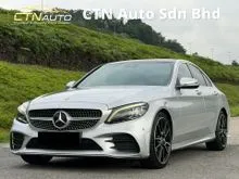2020 MERCEDES-BENZ C300 2.0 AMG (A) FULL SERVICE C&C 72K KM/EXTENDED 2YEAR WARRANTY TILL 2027/POWER BOOT/360 CAMERA/PAN ROOF/POWER SEAT/MEMORY SEAT