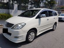 2011 Toyota Innova 2.0 G MPV VERY GOOD CONDITION HARI RAYA HAJI SALES