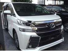 2015 Toyota Vellfire 2.5 Z G Edition JBL SOUND SYSTEM UNREG