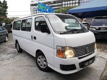 2011 Nissan Urvan 3.0 (M) Diesel Window Van 14 Seater