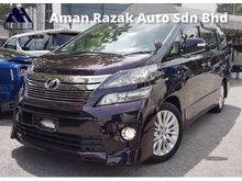 2012 Toyota Vellfire 2.4 Z Spec 2 Power Door 7 Seater Unregister for sale