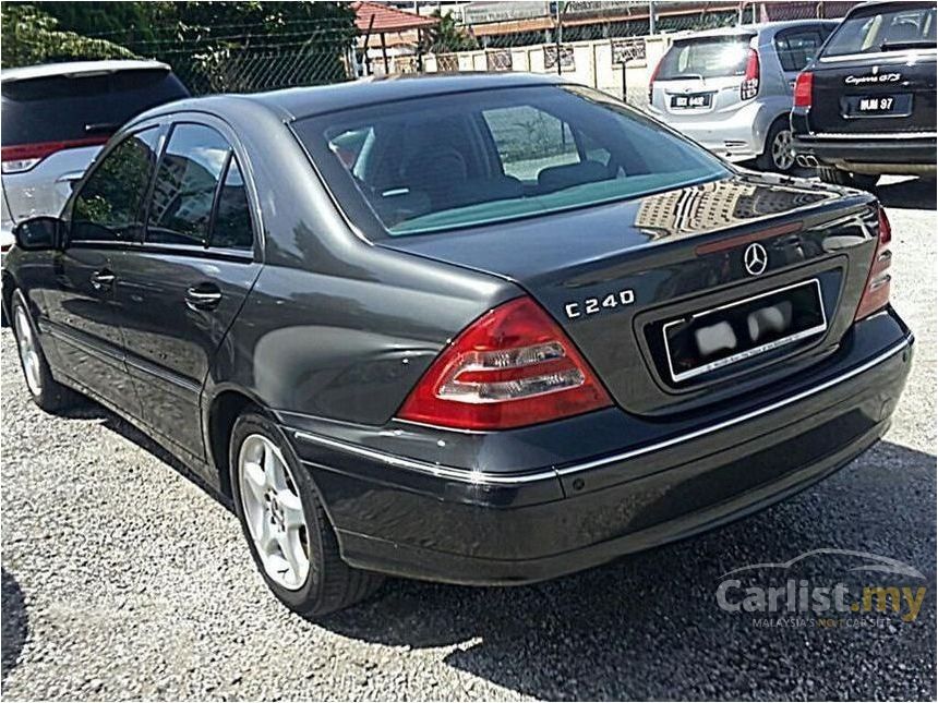 Mercedes-Benz C240 2000 Avantgarde 2.6 in Kuala Lumpur Automatic Sedan Black for RM 43,800 ...