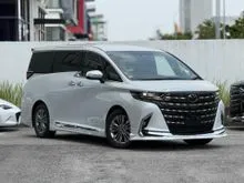 2024 Toyota Alphard 2.5 Z MODELLISTA 7 Seaters MPV Ready Stock Grade 6A Low Mileages With 6 Years Warranty..