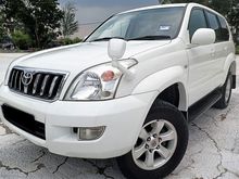 2005 Wald WPZ(Toyota Landcruiser Prado) 3.0 SUV 4X4 SUNROOF FULL LEATHER SEAT DVD PLAYER 7 SEATER ORIGINAL CONDITION NO NEED REPAIR SEE TO BELIVE