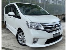 2013 Nissan Serena 2.0 S-Hybrid High-Way Star MPV(TRUE YEAR MAKE)(LOW MILEAGE)(FULL SERVICE RECOND)(2 YEAR WARRANTY)(ONE OWNER)