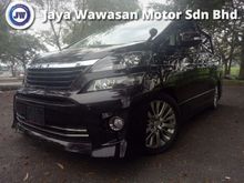 2013 TOYOTA VELLFIRE 2.4 GOLDEN EYES EXTRAORDINARY OFFER UNREG