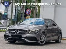 2018 Mercedes-Benz CLA200 1.6 AMG Line TURBO (A) SPORT Coupe 4 DOOR  R.CAMERA PADDLE SHIFT