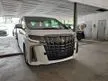 Recon 2020 Toyota Alphard 2.5 G S TYPE GOLD MPV -UNREG- - Cars for sale