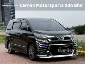 2013 Toyota Vellfire 2.4 Z P Golden Eyes MPV NEW FACELIFT MODEL / 2 POWER DOOR / POWER BOOT / ANDROID PLAYER / 7 SEATER / 3 YEAR WARRANTY