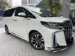 Recon SAMURAI WHITE UNREG 2020 TOYOTA ALPHARD 2.5 SC FULL CONVERSION TO ROYAL LOUNGE BEST VERSION OF ITS BRAND NEW EXTREME LOW MILEAGE