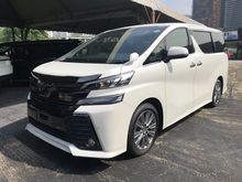 2016 Toyota Vellfire 2.5 Z Golden Eyes Pre-Crash