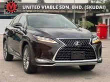 2022 Lexus RX 300 2.0 VERSION L SUNROOF BLACK INTERIOR 4CAM 64K KM 5YRS LEXUS WARRANTY