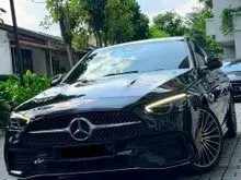 ONLY 63K KM Mercedes-Benz C300 2.0 AMG Line Sedan 2023 WARRANTY TILL 2027