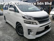 2010 Toyota Vellfire 2.4 Z Platinum MPV POWER BOOT