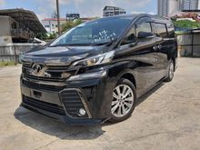 2017 Toyota Vellfire 2.5 ZA Golden Eyes POWER BOOT UNREG17
